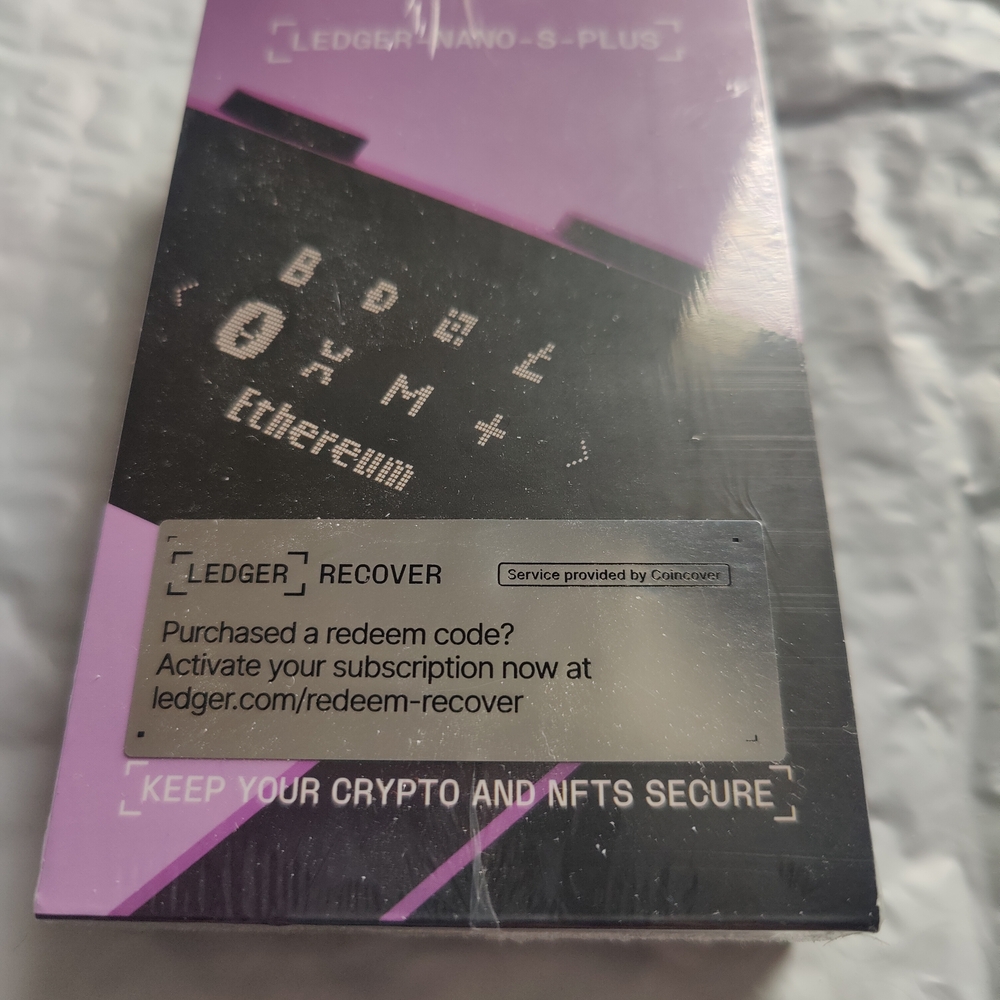 3 Pack of Ledger Nano S Plus Crypto Wallets